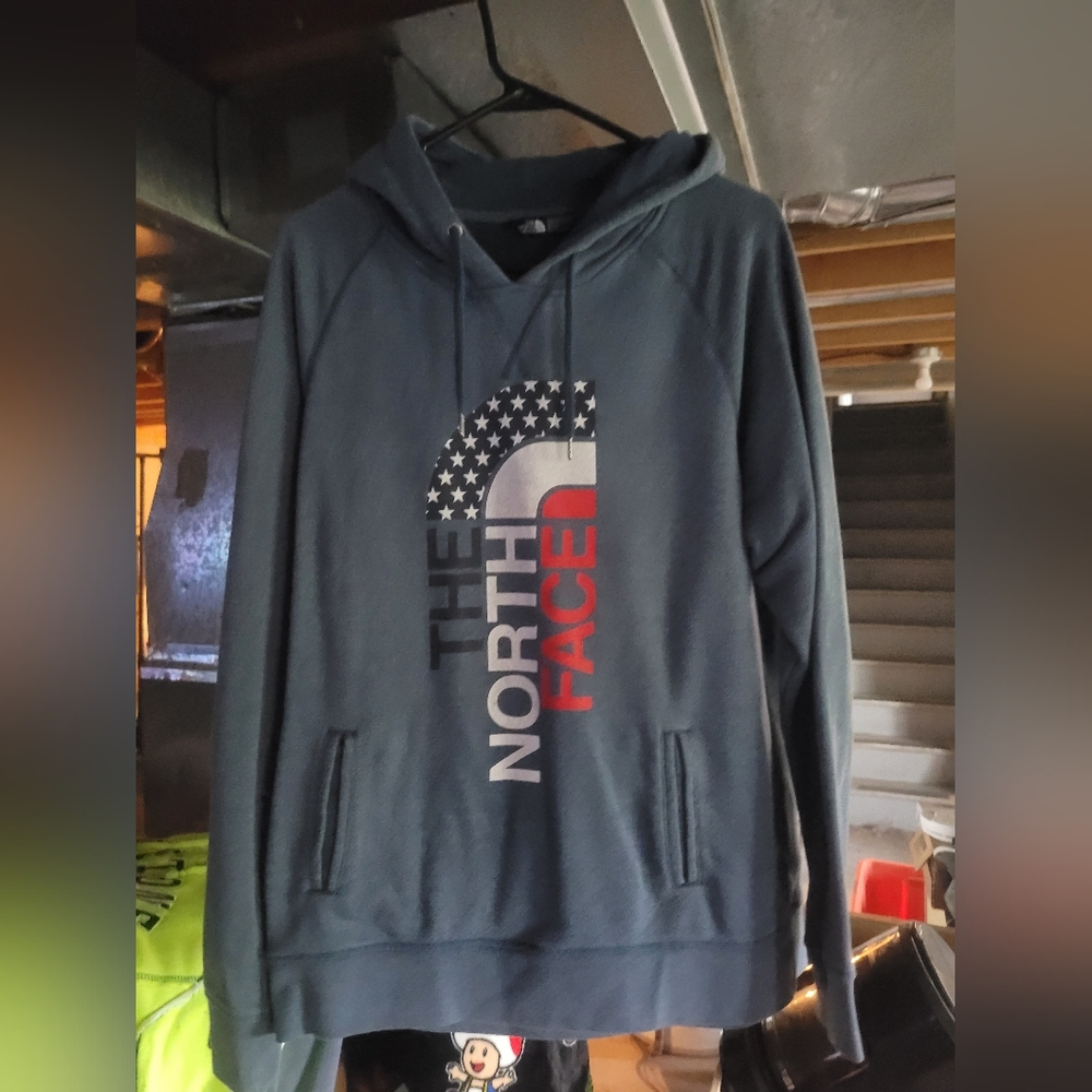 The North Face Women's Blue Hoodie